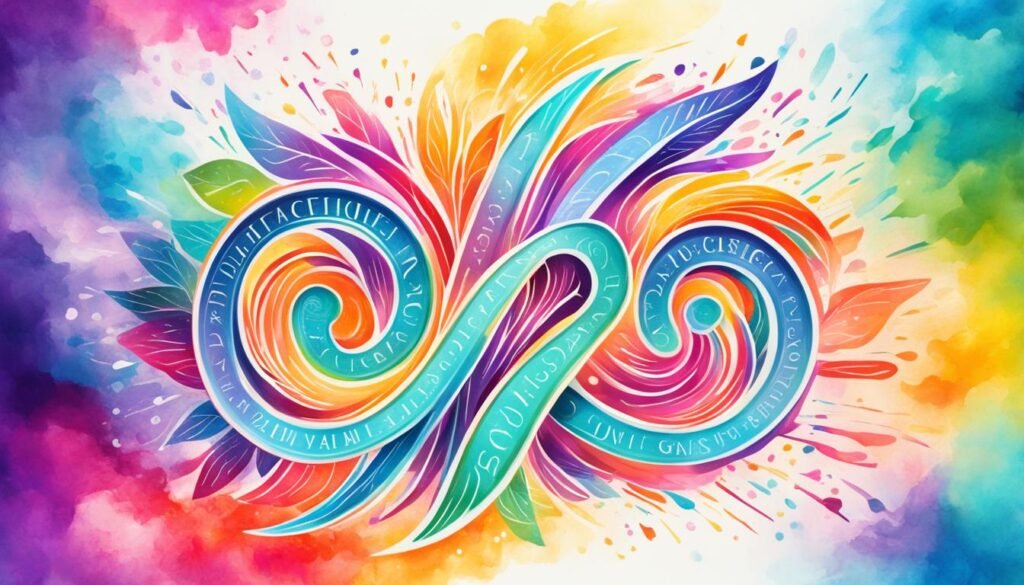 20 word manifestation script 20-word manifestation script abstract colorful design