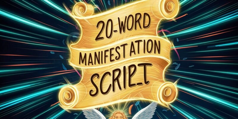 The 20-Word Manifestation Script: A Powerful Technique for Rapid Results